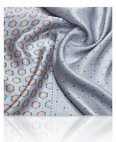 Шейный Платочек Женский SS.KV-SMALL.FLORE/GREY